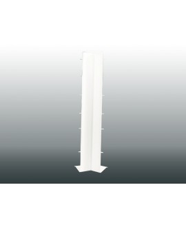 MEP Angle intérieur 90Ḟ bandeau 20 cm + 9 cm PVC HAI2990