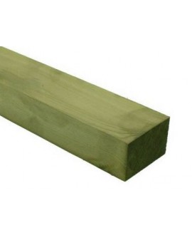 Lambourde Pin Sylvestre 45x70mm traité classe 4 vert  – Lg = 3.00m à 6.00m