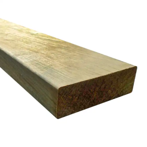 Bois de structure Sapin du Nord rouge R4F Traité CL4 vert 35x95mm 3900mm