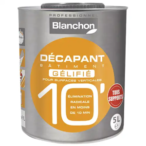 Décapant gélifié bâtiment façade 10' 5L 