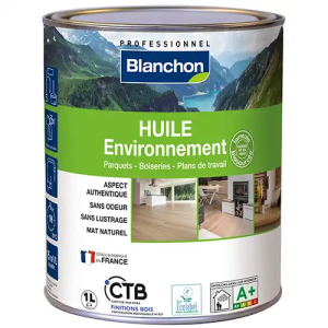 Huile Parquet Environnement Bois Brut 1L 