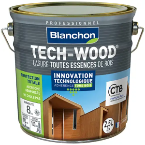 Lasure Tech-Wood Chêne clair 2.5L 