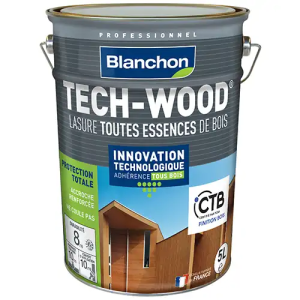 Lasure Tech-Wood Chêne clair 5L 