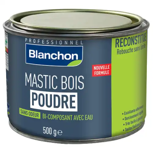 Mastic bois poudre Bois clair 500g 