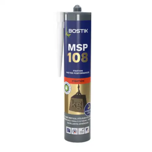 Mastic de fixation MSP 108 Blanc - Cartouche 290 ml 