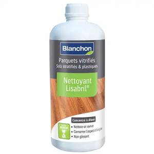 Nettoyant LISABRIL pour parquets vernis ou stratifiés 1L 