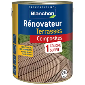 Renovateur pour terrasse composite - Teinte incolore 2.5L 