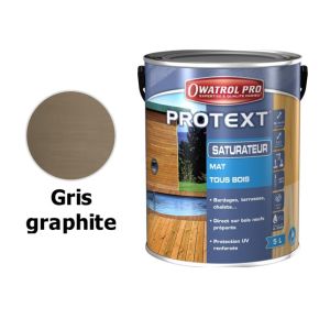 Saturateur mat Protext Gris Graphite 1L  