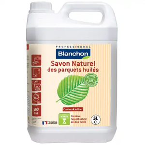 Savon naturel des parquets huilés BLANCHON Teinte incolore 5L 